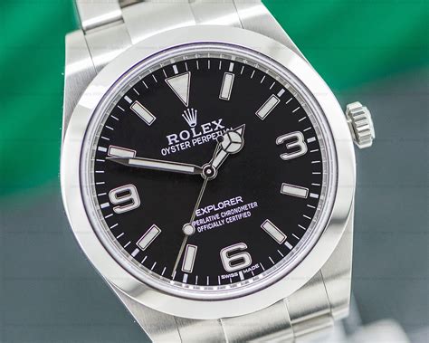 rolex explorer 39mm